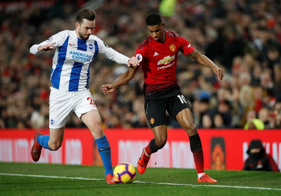 MU sẽ tìm lại nụ cười trước Brighton sau cú sốc thất bại 1-3 trước Crystal Palace ngay trận ra quân Ngoại hạng Anh mùa này trên sân nhà Old Trafford? (Ảnh: Getty).