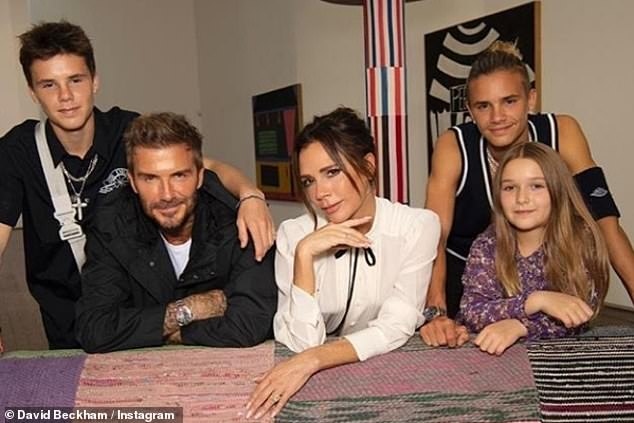 Sự xuất hiện của David Beckham cùng các con nhanh chóng thu hút giới truyền thông và người hâm mộ./.