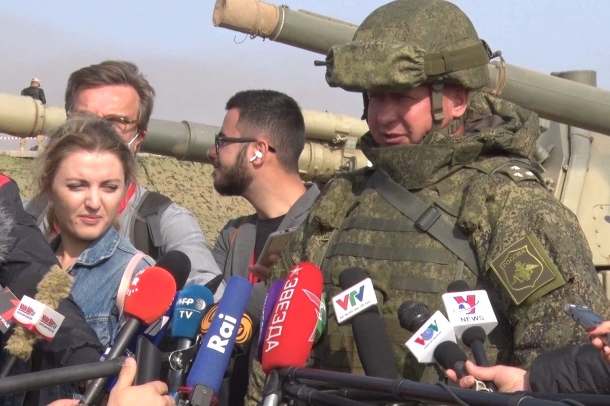 Lính dù Nga phô diễn kỹ năng tác chiến tại tập trận Kavkaz-2020