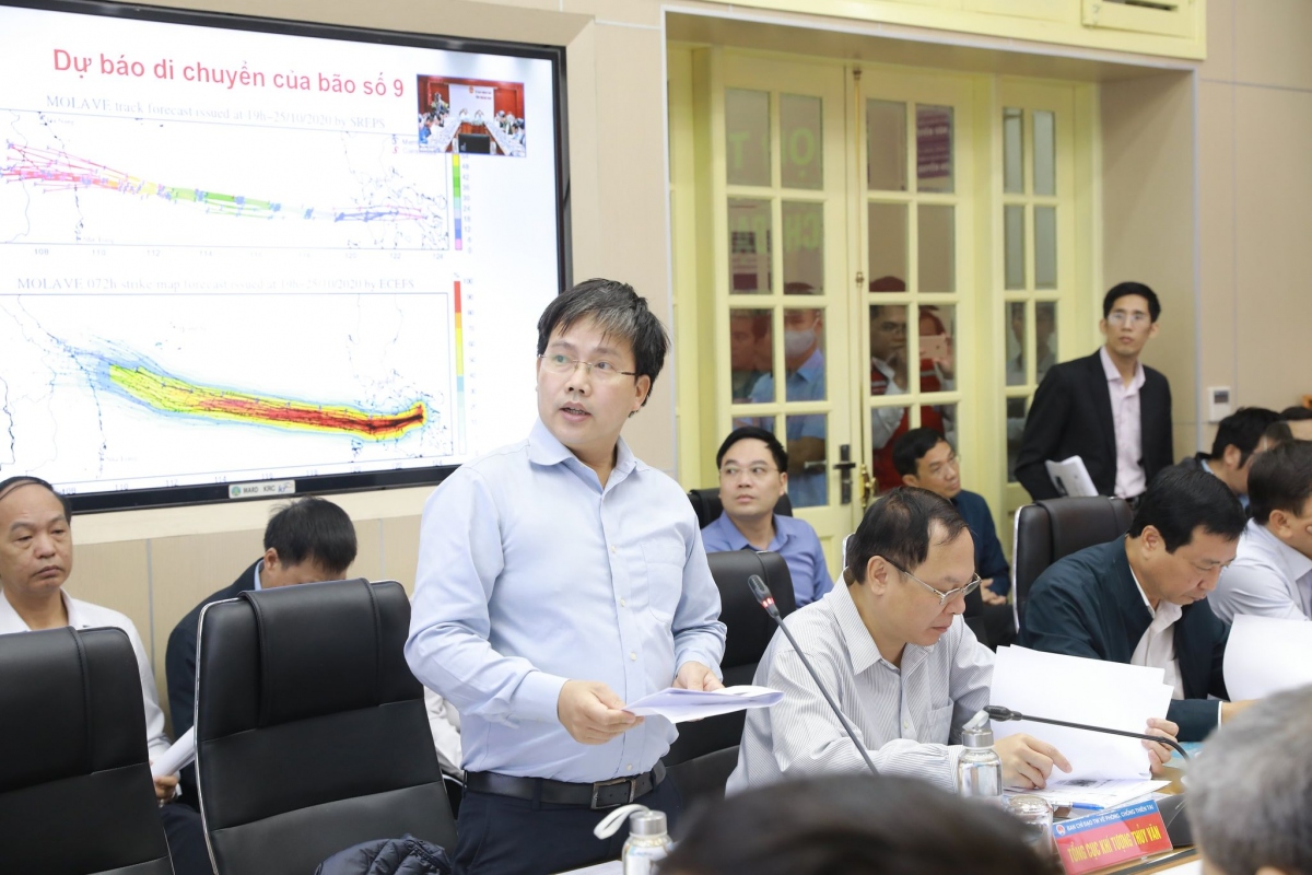 Ông Mai Văn Khiêm – Giám đốc Trung tâm Dự báo Khí tượng Thủy văn Quốc gia.