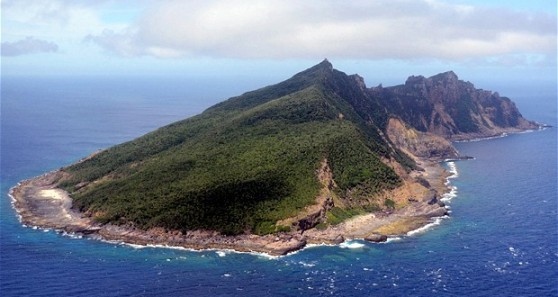 Đảo Uotsuri trong quần đảo Senkaku/Điếu Ngư trên Biển Hoa Đông. (Ảnh: AP)
