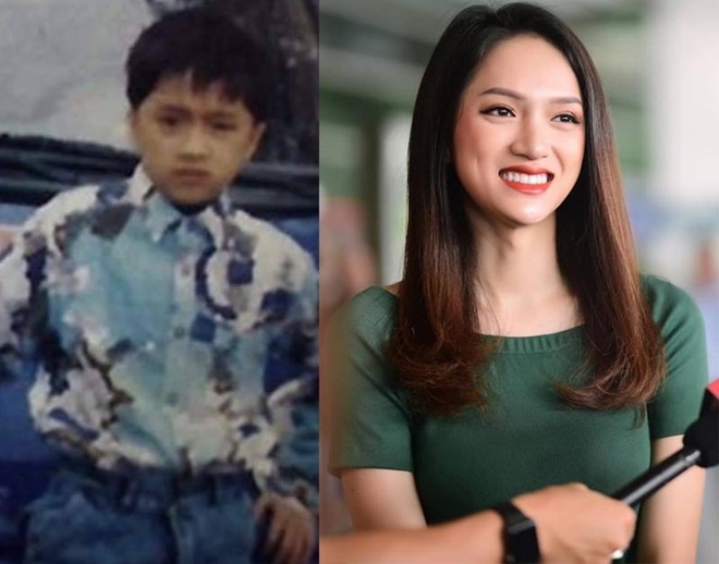 Hình ảnh Hương Giang khi còn bé