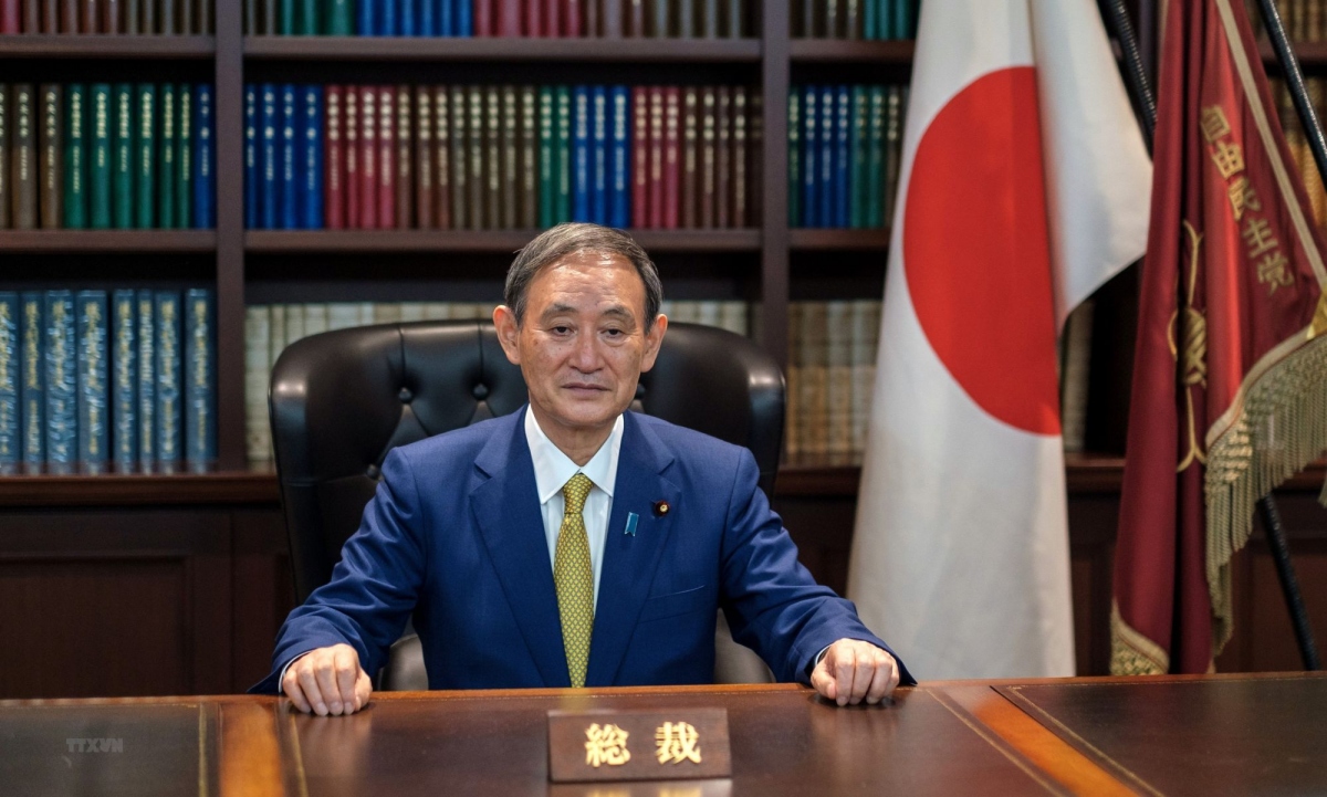 Tân Thủ tướng Nhật Bản Yoshihide Suga. Ảnh: AFP/TTXVN