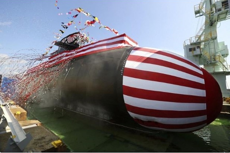 Nhật Bản trình làng tàu ngầm “sát thủ” mới giữa lúc căng thẳng với Trung Quốc