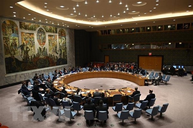 A panoramic view of a UNSC meeting. (Photo: AFP/VNA)