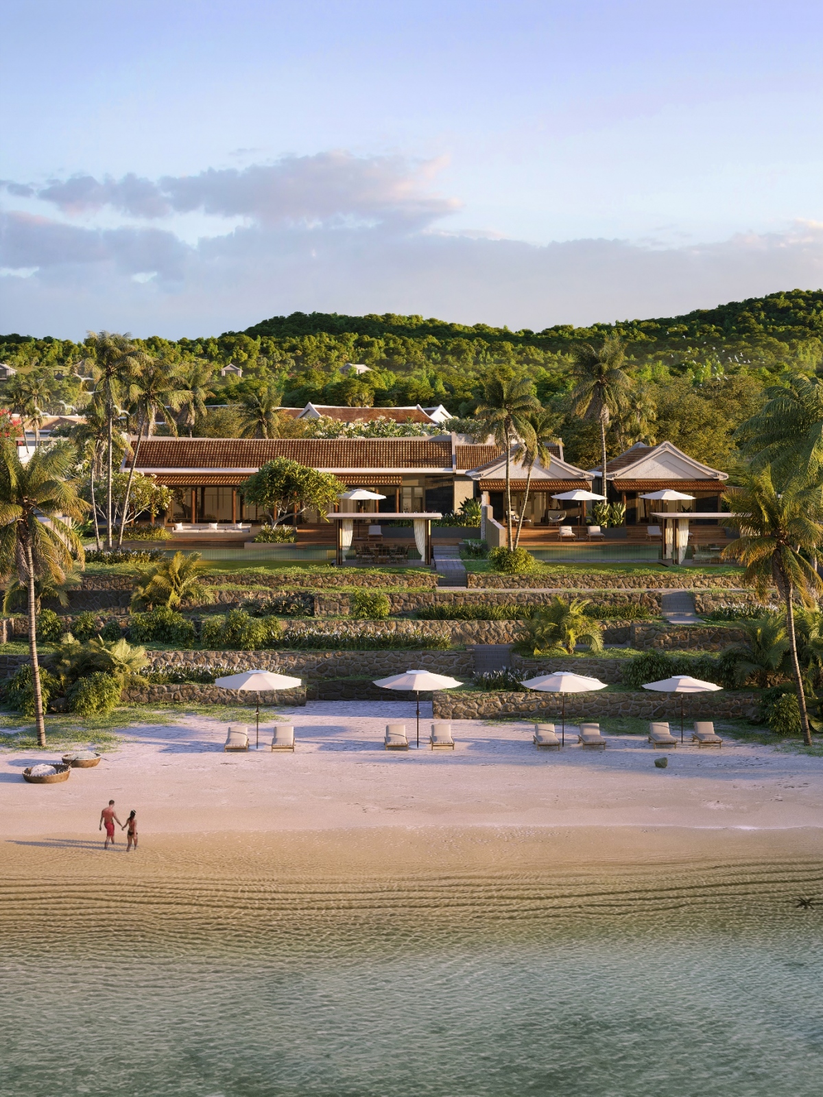 Các dinh thự Park Hyatt Phu Quoc Residences có diện tích từ 1.500 – 2.500m2.