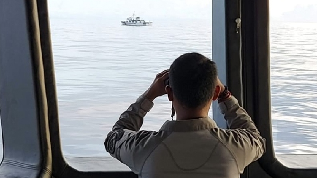 Cơ quan an ninh hàng hải Indonesia tăng cường tuần tra biển Bắc Natuna. (Nguồn: Bakamla).