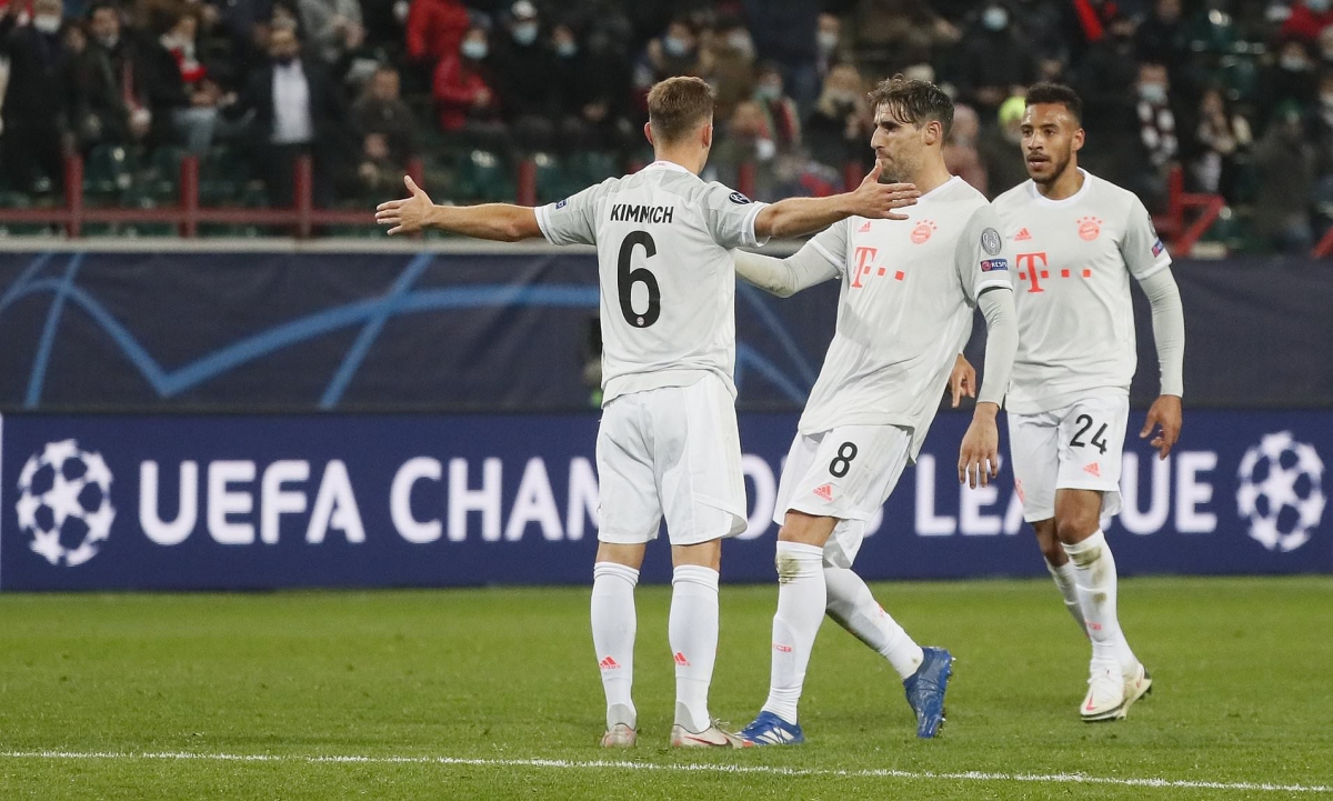 Thắng nhọc Lokomotiv, Bayern vững vàng ở ngôi đầu bảng A Champions League