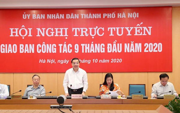 Chủ tịch TP Hà Nội Chu Ngọc Anh: Thực hiện mục tiêu "kép" là nhiệm vụ hàng đầu
