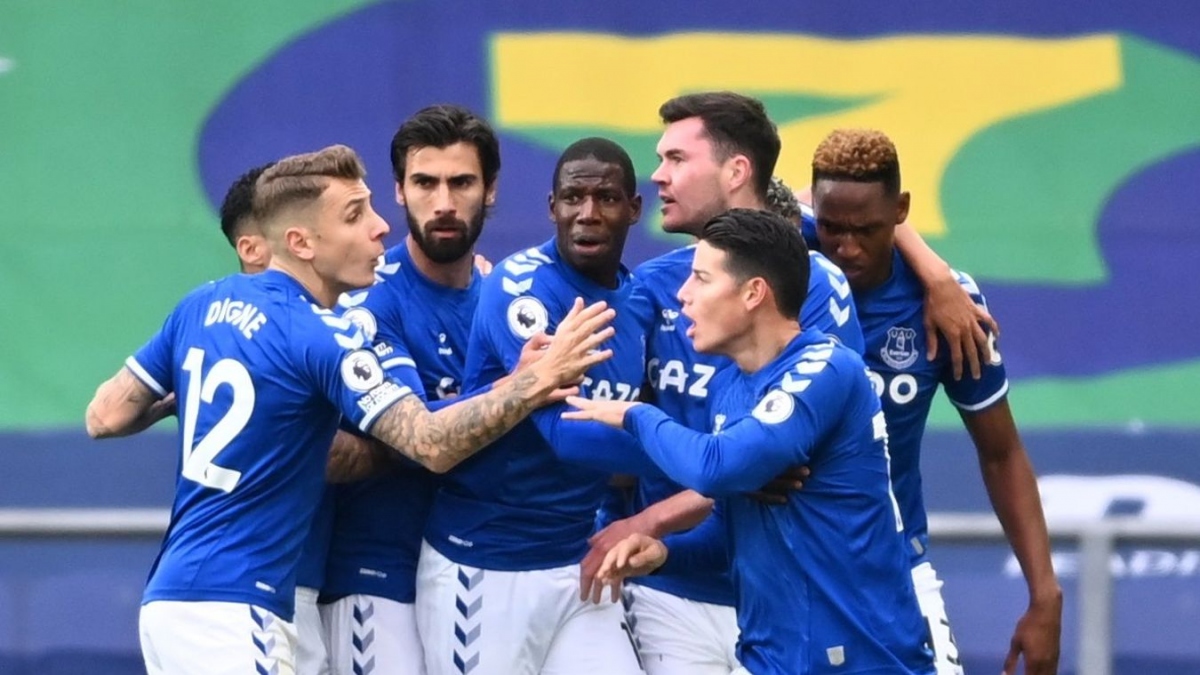 Everton đưa trận đấu về vạch xuất phát. (Ảnh: Getty)