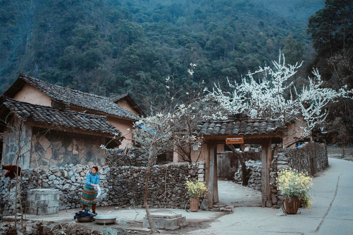 Pao’s house is one of the top tourist attractions in Ha Giang province. (Photo: Dung Lai)