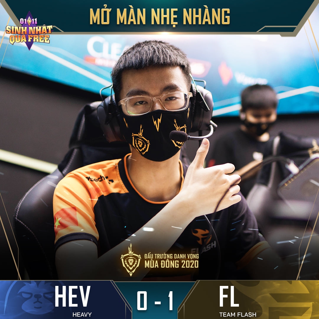 Elly với quân bài xạ thủ Eland'orr biến ảo đã được Team Flash "nuôi lớn" và tỏa sáng rực rỡ với KDA 7/1/6 cùng danh hiệu MVP game đấu. (Ảnh: Cao thủ Liên quân).