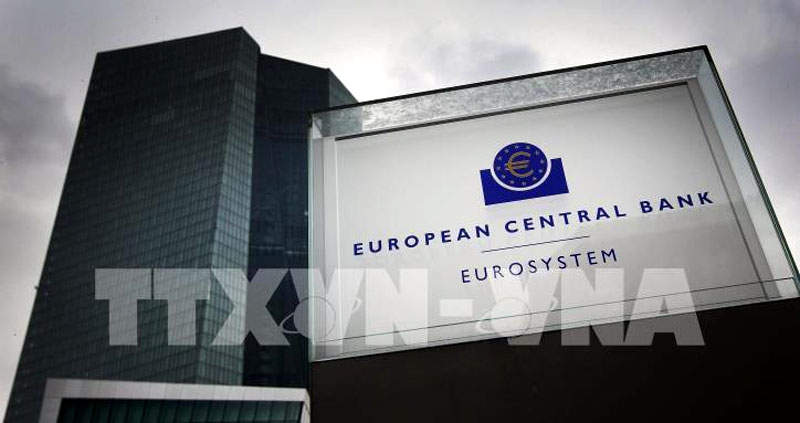 Trụ sở ECB tại Frankfurt, Đức. (Ảnh AFP/TTXVN)