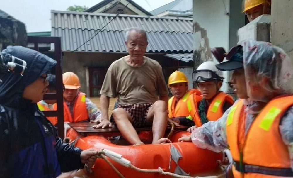 Mưa lũ tại miền Trung- Tây nguyên làm 4 người chết, 8 người mất tích