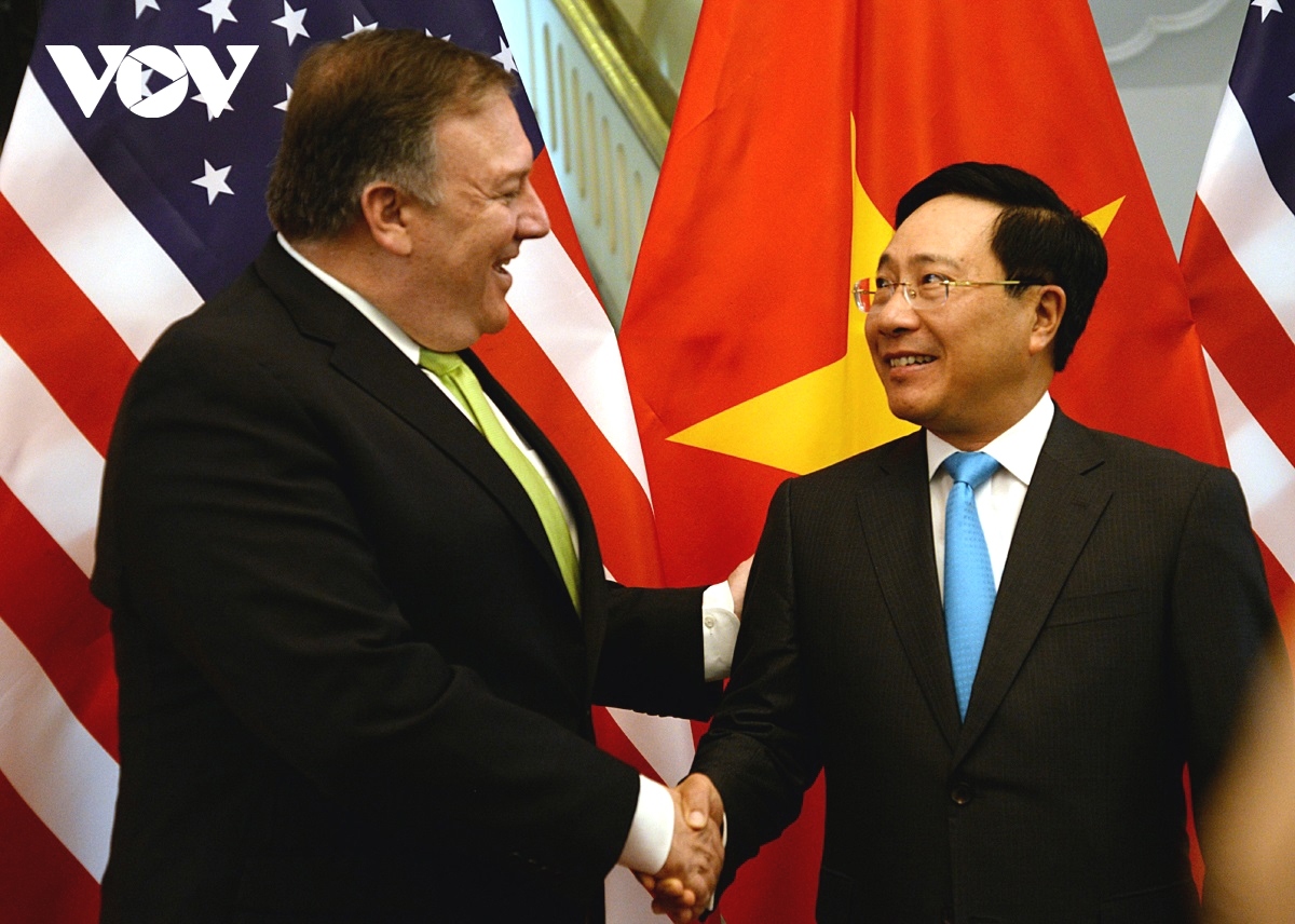 Ngoại trưởng Pompeo: “Thật tuyệt vời khi được quay lại Hà Nội”.