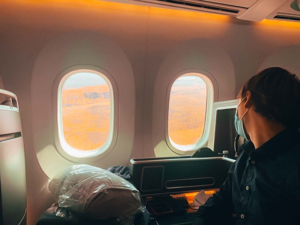 Du lịch thời Covid: dùng Boeing 787 chở khách đi ngắm cảnh