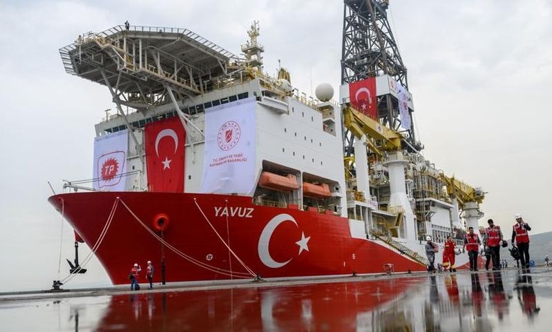 Tàu thăm dò Yavuz. Ảnh: USNews