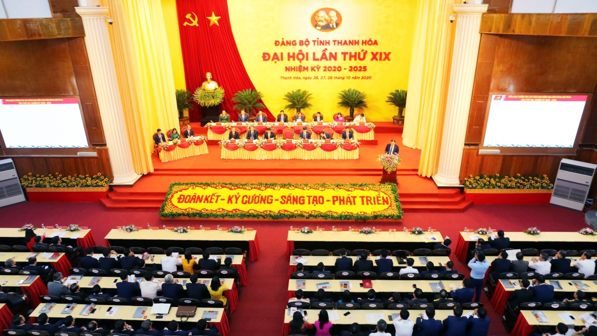 Đại hội đại biểu Đảng bộ tỉnh Thanh Hoá lần thứ XIX, nhiệm kỳ 2020-2025