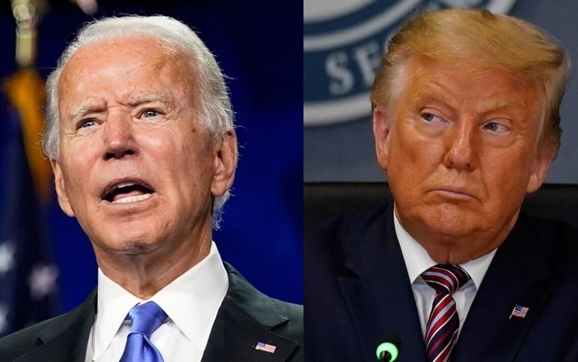 Ứng viên Biden và Trump. Ảnh: Fox News.