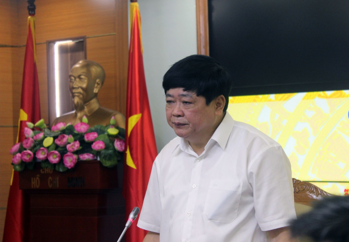 Ông Nguyễn Thế Kỷ, Tổng Giám đốc VOV phát động toàn Đài ủng hộ đồng bào bị bão lũ miền Trung.