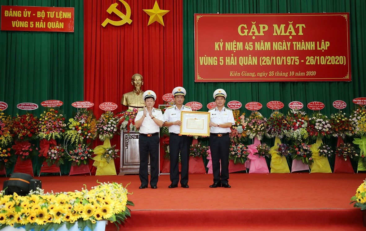Kiên Giang: Vùng 5 Hải quân - 45 năm giữ gìn biển đảo Tây Nam