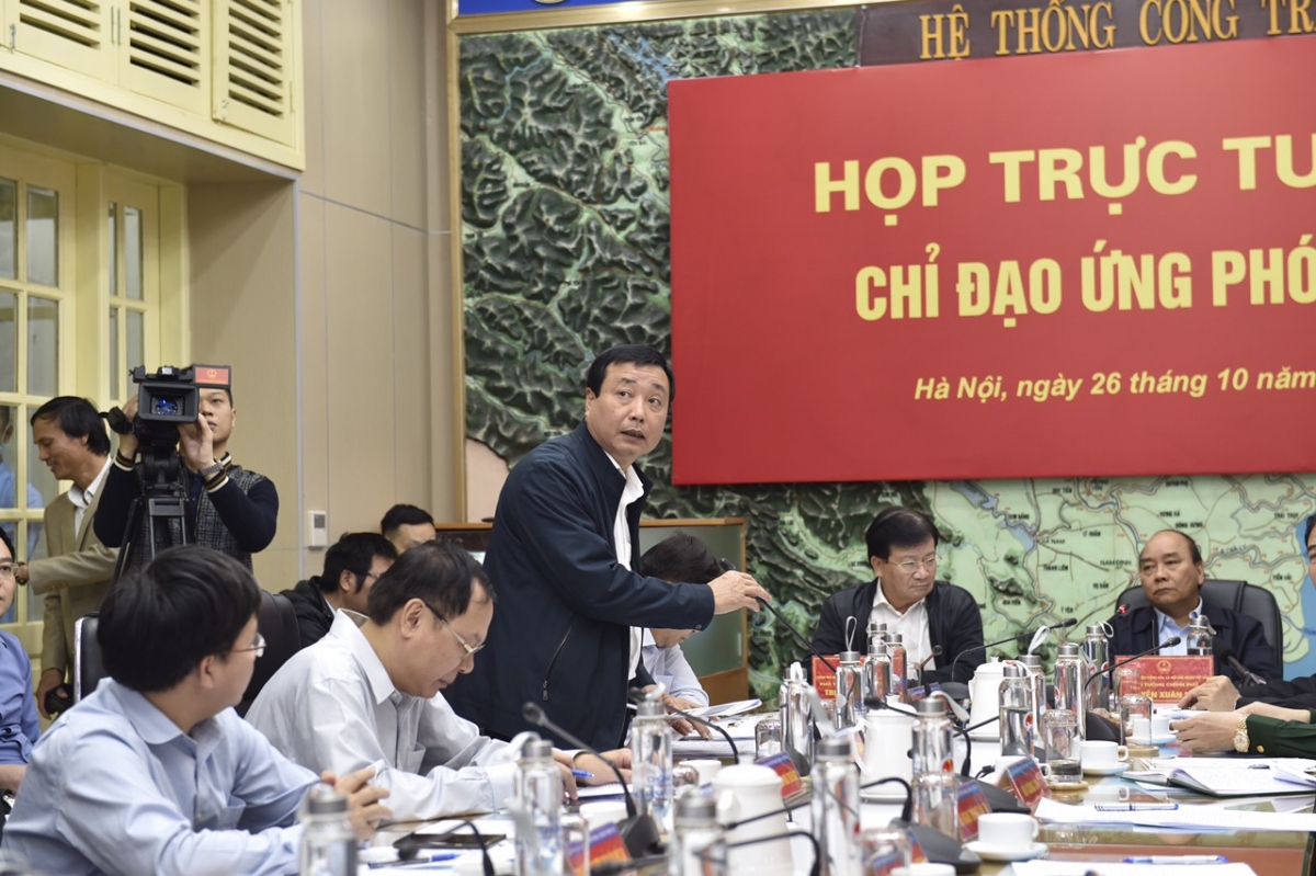 Ông Trần Quang Hoài – Tổng cục Trưởng Tổng cục PCTT – Phó Trưởng Ban Chỉ đạo TƯ về PCTT.