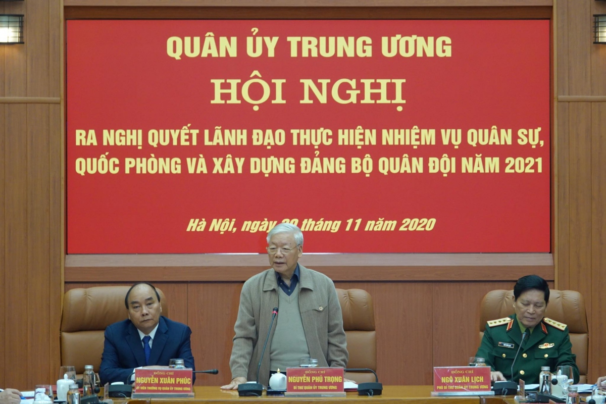 Tổng Bí thư, Chủ tịch nước chủ trì Hội nghị Quân ủy Trung ương