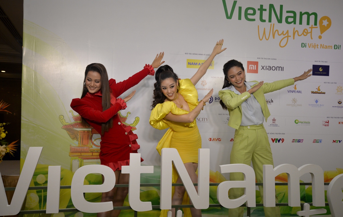 9 hoa hậu, á hậu tham gia chương trình “Vietnam Why Not” ủng hộ du lịch nội điạ