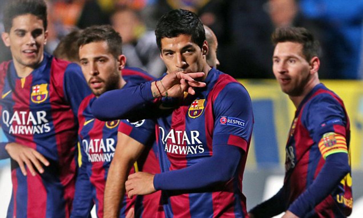 Ngày này năm xưa: Suarez ghi bàn đầu tiên cho Barca