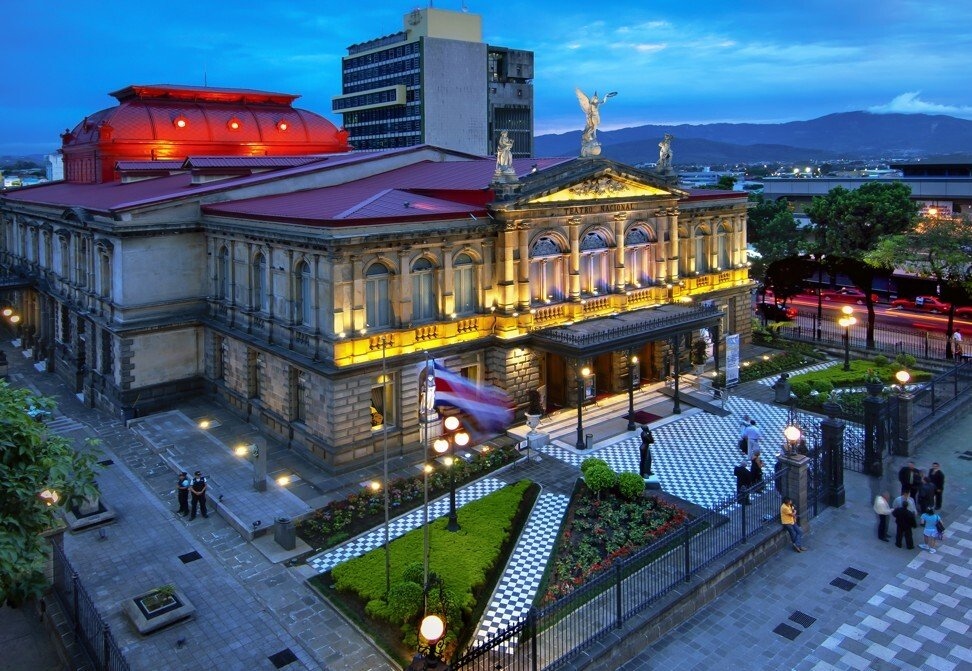 Nhà hát quốc gia tại San José, Costa Rica.