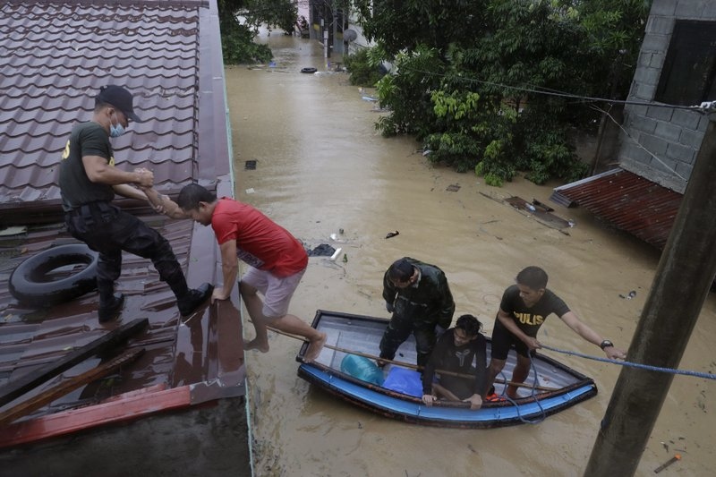Thủ đô Manila của Philippines chứng kiến trận lụt tồi tệ nhất trong nhiều năm do bão Vamco