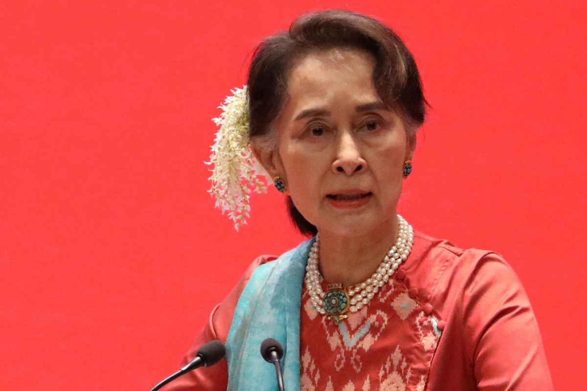 Đảng Liên đoàn Quốc gia vì Dân chủ cầm quyền của nhà lãnh đạo Aung San Suu Kyi đã giành chiến thắng với 368 ghế. Ảnh: Reuters