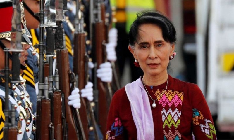 Đảng của bà Aung San Suu Kyi tuyên bố thắng lợi ở cuộc bầu cử Myanmar