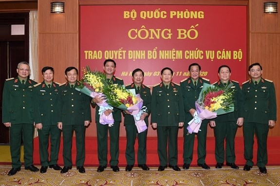 Trao quyết định bổ nhiệm hai Thứ trưởng Bộ Quốc phòng