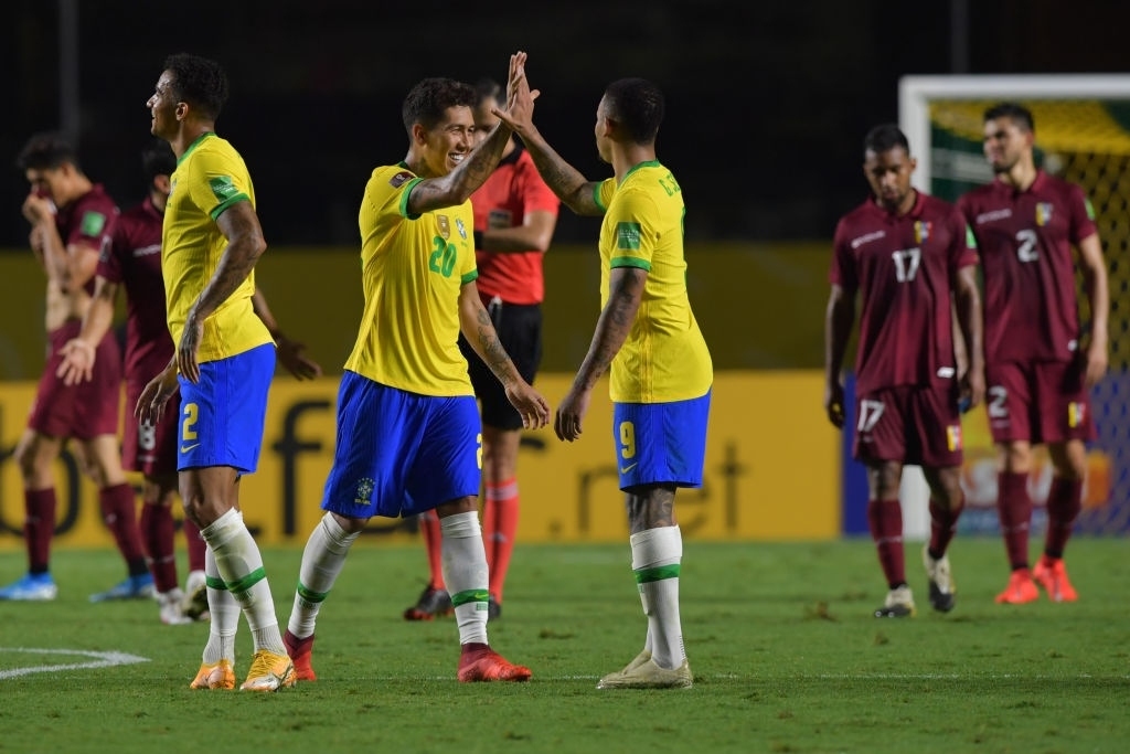 Brazil giành chiến thắng nhọc nhằn trước Venezuela (Ảnh: Getty).