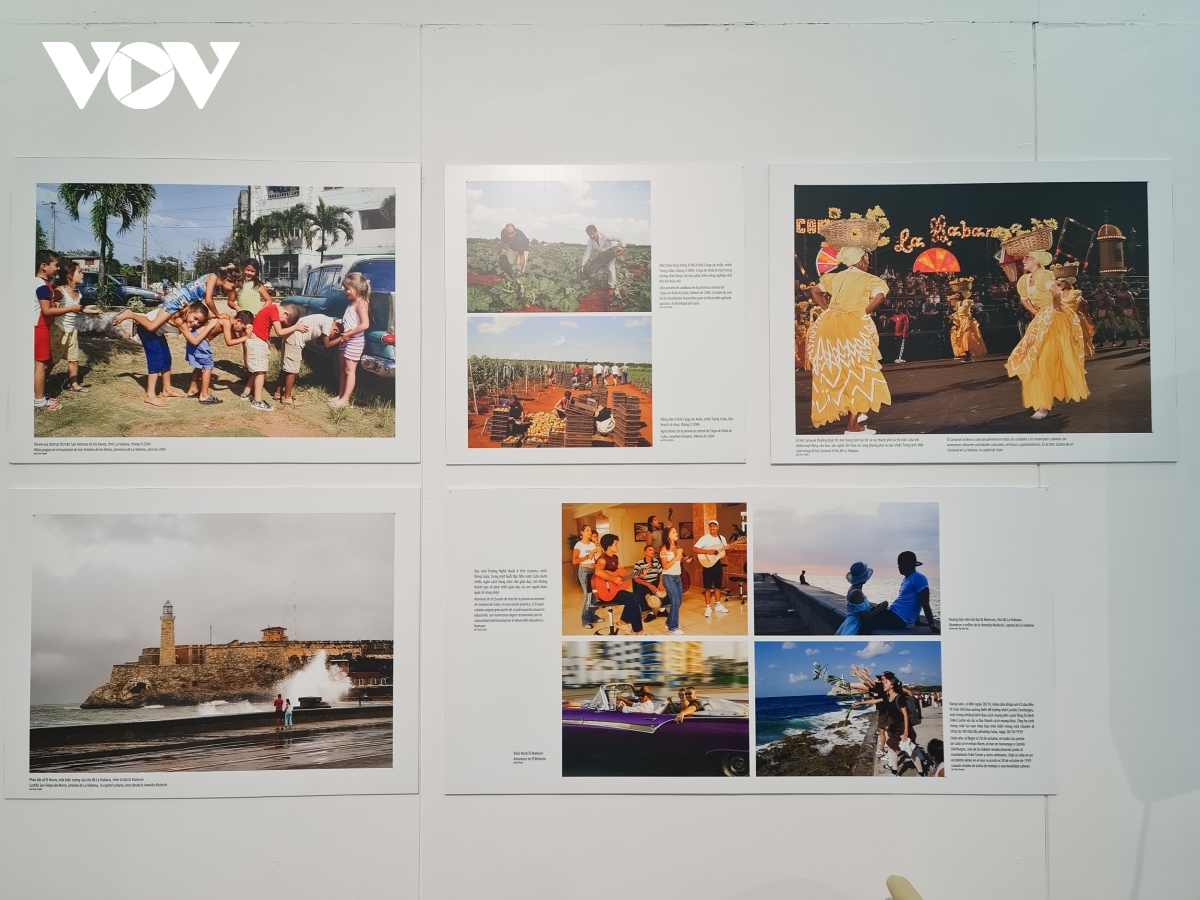 The photo exhibition showcases the close relationship and multi-faceted co-operation between the two sides.