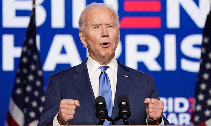 Truyền thông Mỹ: ông Biden đã thắng trong cuộc bầu cử Tổng thống Mỹ