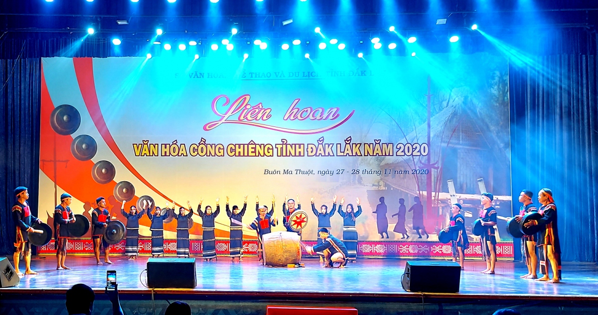 Khai mạc Liên hoan văn hóa cồng chiêng tỉnh Đắk Lắk năm 2020