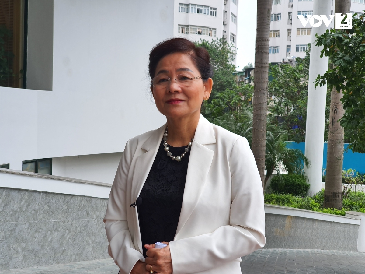 Bà Trần Thị Hương - Phó Chủ tịch Hội LH Phụ nữ Việt Nam