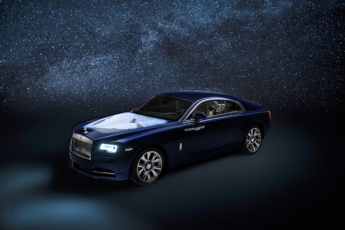 Cận cảnh Rolls-Royce Wraith cá nhân hóa lấy cảm hứng từ trái đất