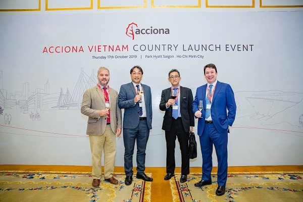 ACCIONA, a leading group for sustainable infrastructure solutions and renewable energy projects of Spain, officially debuts ACCIONA Vietnam Company