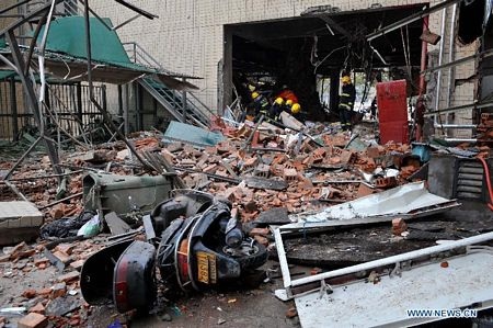 34 người bị thương trong vụ nổ nhà hàng ở Hồ Nam, Trung Quốc