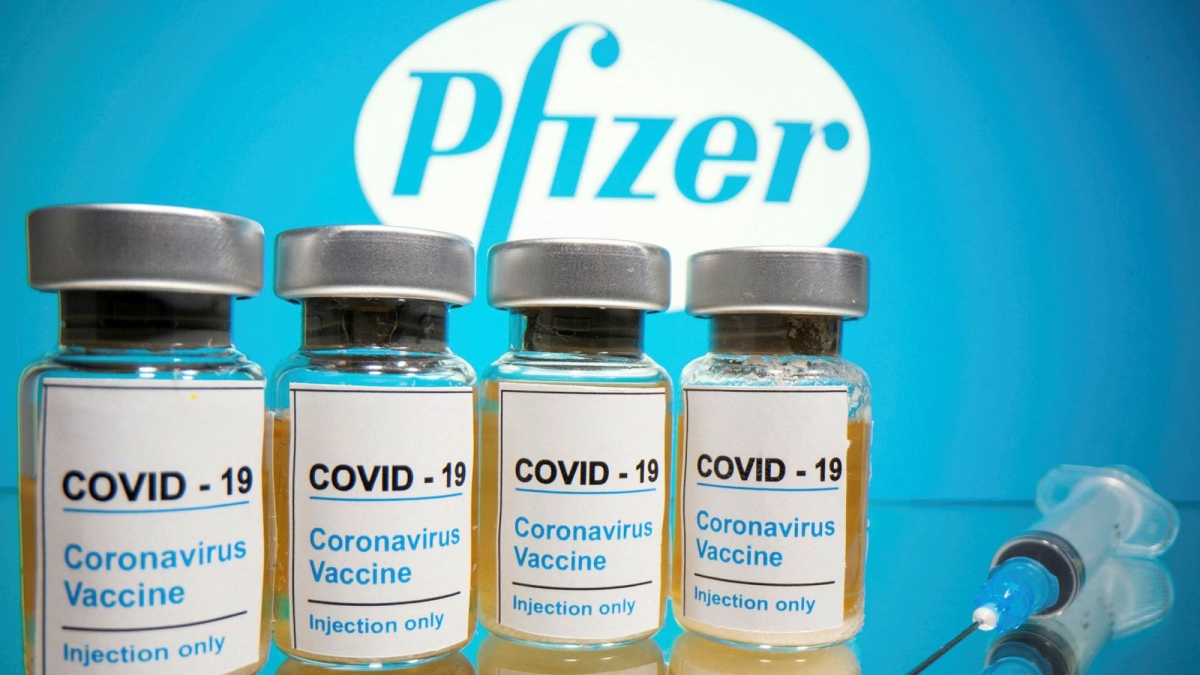 Vaccine ngừa Covid-19 của Pfizer.