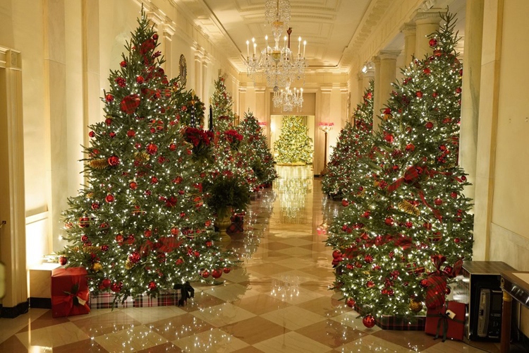 Nhà Trắng trang trí lộng lẫy đón Giáng sinh 2020