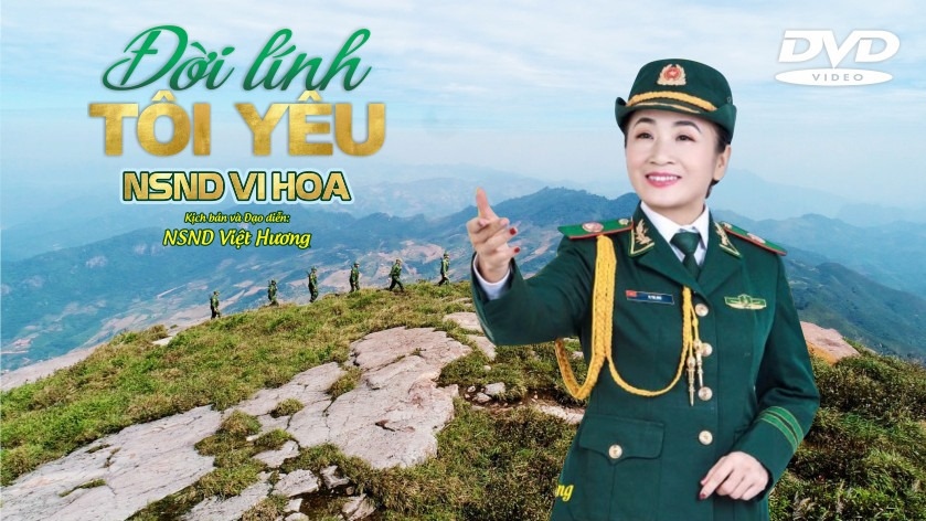 NSND Vi Hoa "giã từ" đời lính với MV kỳ công quay trên đỉnh Pha Luông