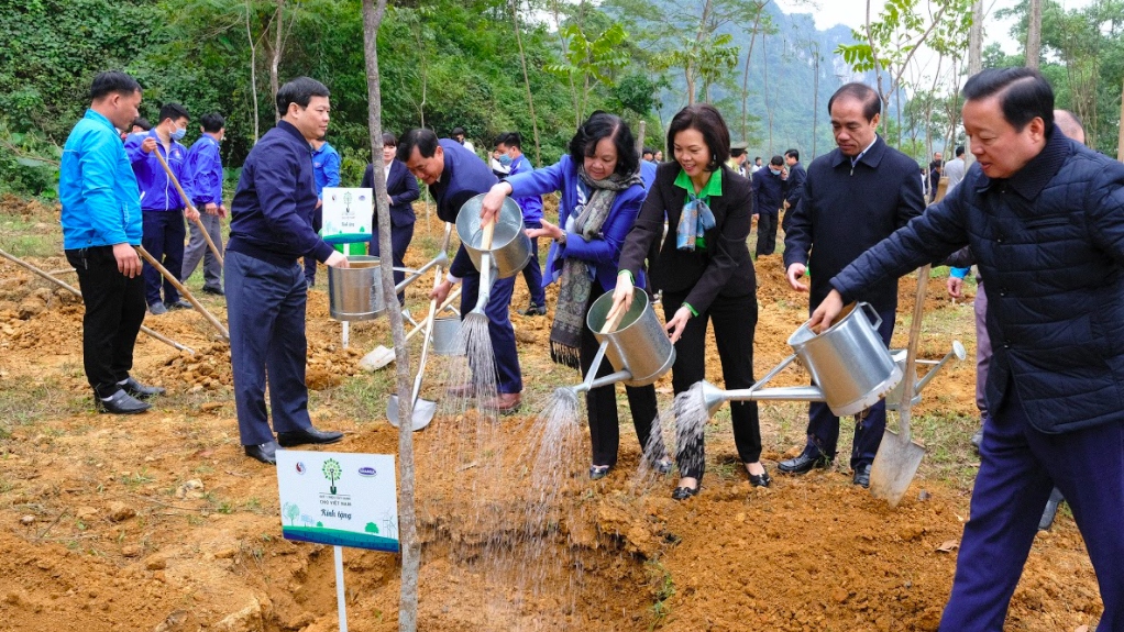 Vinamilk hoàn thành mục tiêu trồng hơn 1,1 triệu cây xanh cho Việt Nam trong năm 2020