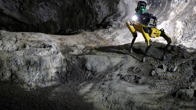 NASA dùng chó robot thám hiểm hang động trên Sao Hỏa