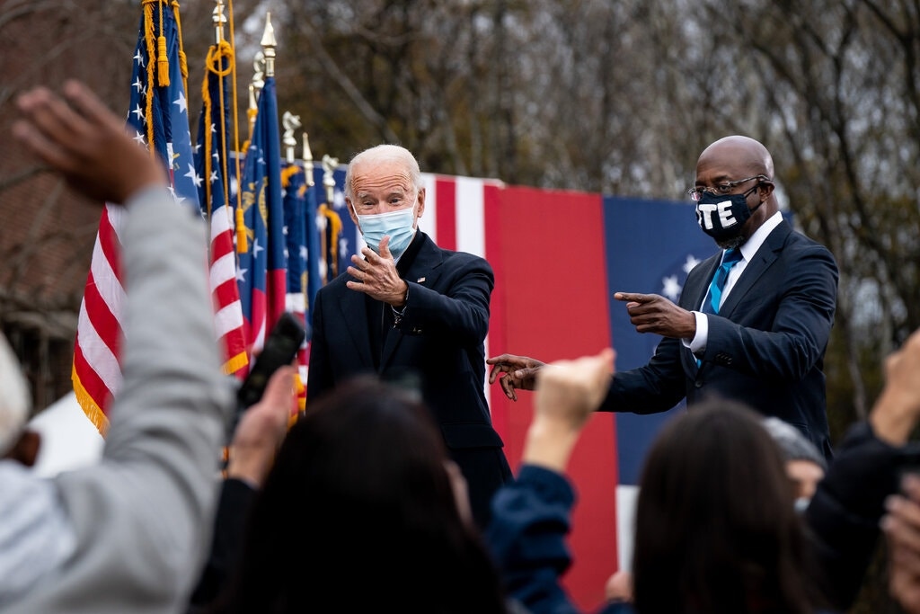 Joe Biden vận động cử tri Georgia cho cuộc đua quyết định ở Thượng viện