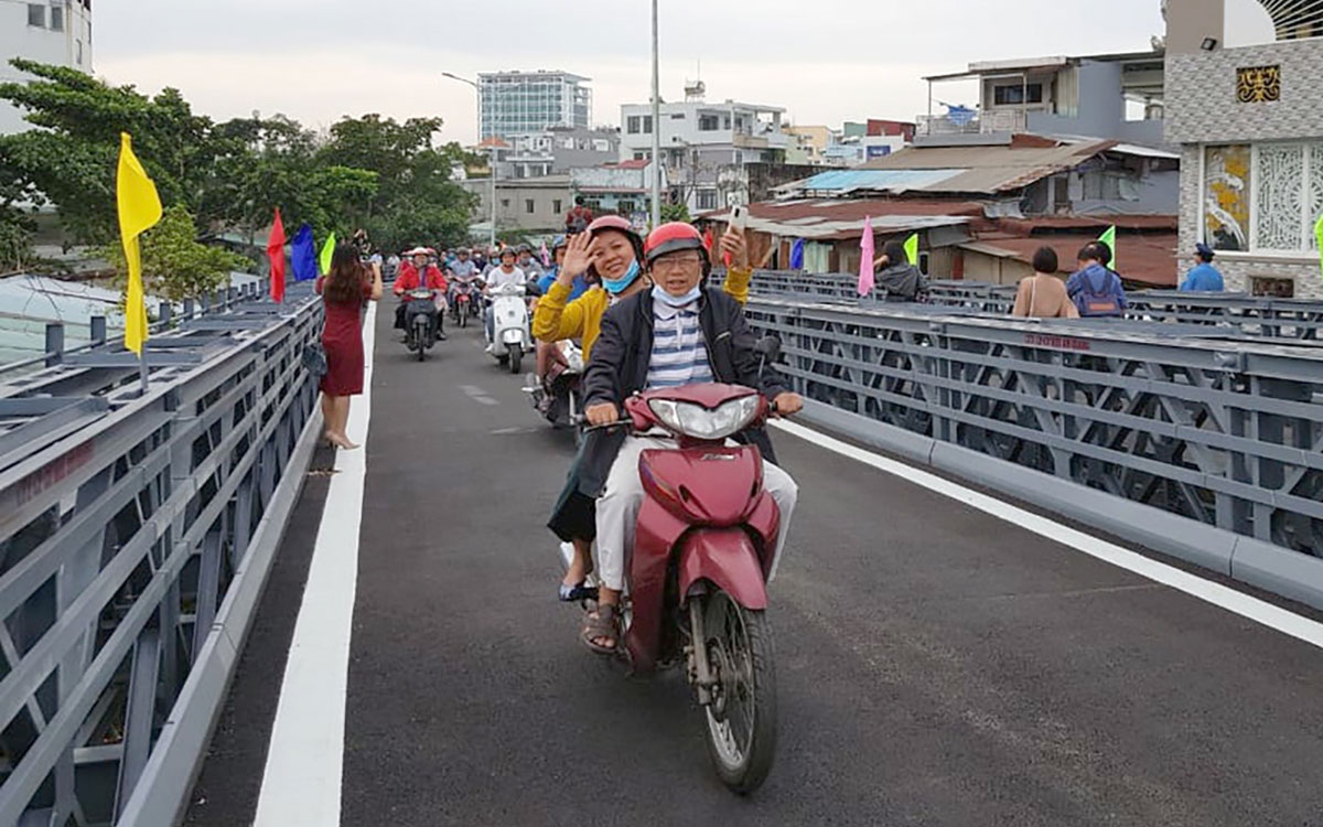 Thông xe cầu thép An Phú Đông nối quận Gò Vấp với quận 12