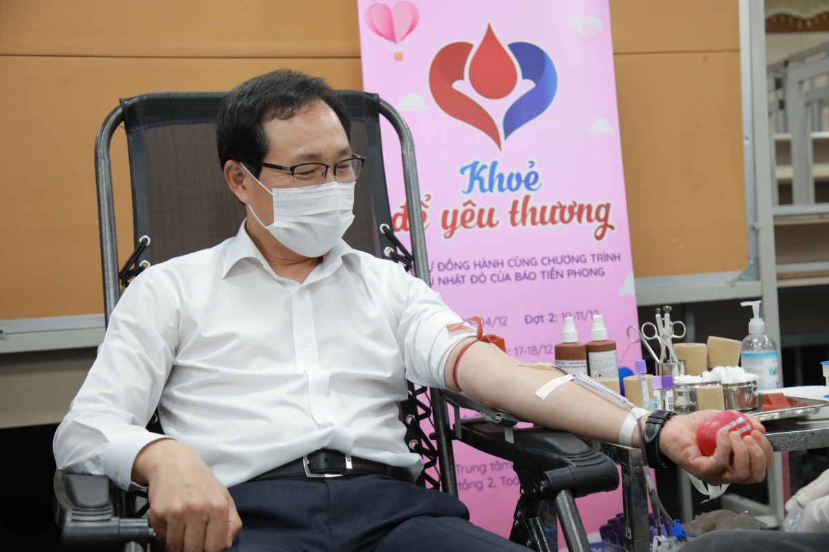 Samsung Việt Nam phát động hiến máu tình nguyện “Khỏe để yêu thương”